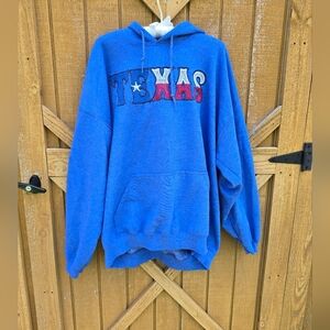 Blue Texas Hoodie XL